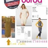 Patron robe droite, cousu main 2, à faire Sur-mesure ! - C 'sur Mesure