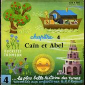 Caïn et Abel - raconté aux enfants par le Révérand Père Roguet - 1955 - l'oreille cassée