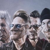 Caricature U2 - U2 BLOG