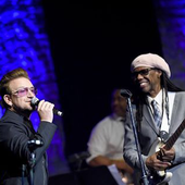 Bono et Nile Rodgers à New York 29/04/2016 - U2 BLOG