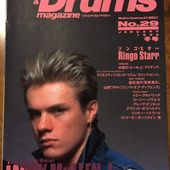 Magazine Rhythm&Drums -Larry Mullen-Janvier 1990 - U2 BLOG