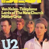 U2- Magazine BEST -Octobre 1984 -n°195 - U2 BLOG