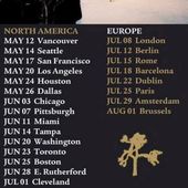 U2 -Dates du The Joshua Tree Tour 2017 - U2 BLOG
