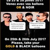 #Welcome2U - U2 Événement Fans le 25 & 26 juillet - U2 BLOG
