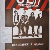 U2 -Affiche concert -Rose Garden, Portland -19/12/2005 - U2 BLOG