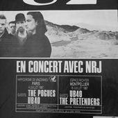 U2-Affiche concert -Paris -Hippodrome de Vincennes -04-07-1987 - U2 BLOG