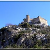 Château des évêques : FONTAINE DE VAUCLUSE - Château féodal et ruine médiévale