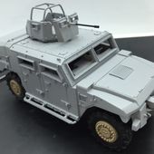 Sherpa Light APC, FS, Scout et carrier au 1/48ème (Master Fighter) -