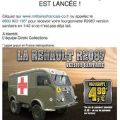 Collection-presse : Les véhicules militaires français au 1/43 (Direkt Collection) -