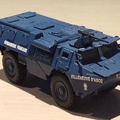 Planche de décals VAB 4x4 gendarmerie au 1/43 (Tchoutchou.fr) -
