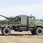 Camion KRAZ 260 4x4 avec canon anti-aérien ZU-23-2 au 1/43 (Par Hervé C.) -