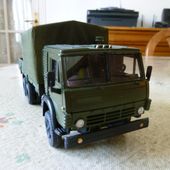 Camion KAMAZ 53212 avec canon anti-aérien ZU-23-2 au 1:43 (par Hervé C.) -