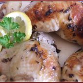 Poulet au citron... - Mes gâteaux rigolos by Cécile CC