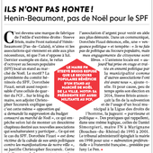 Hénin-Beaumont, pas de Noël pour le SPF