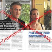 2011/09 - Roy Dupuis et Céline Bonnier réunis... à l'écran! - ROY DUPUIS EUROPE