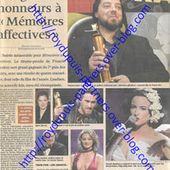 2005/02 - Soirée mémorable pour "Mémoires affectives" - ROY DUPUIS EUROPE