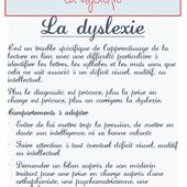 Et la Dyslexie ? - Delphine Basson Psycho