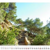 Calendrier 2016 par mois à imprimer avec des photos aux Couleurs de Provence - Hélène SF