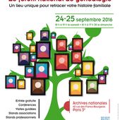 Géné@2016 24-25 septembre 2016 : qui pouvez-vous y rencontrer ? - Le blog de la F.F.G.