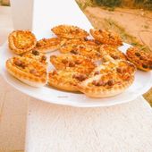 Barquettes pizza thon olive