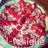 Tarte aux fraises avec deux crèmes pâtissières ! - H-Tonique