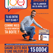 #Startup : zoom concours , 100 jours pour entreprendre
