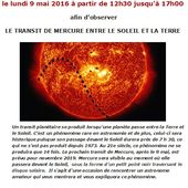Evènement astronomique au Centre Nature ! - Le Blog de l'Association du Centre Nature de Colombes