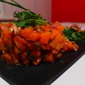 Repas d'un soir #13: Butternut façon risotto aux noix! - LacLac, la cuisine sans lactose