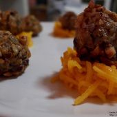 Repas d'un soir #15 : Boulettes de Porc aux Noix et Noisettes! - LacLac, la cuisine sans lactose