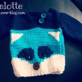 Pull "raton laveur" - Le blog de Ludimelotte