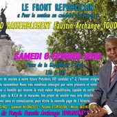LE FRONT REPUBLICAIN ORGANISE UN RASSEMBLEMENT POUR SOUTENIR TOUADERA PLACE DE LA REPUBLIQUE A PARIS