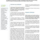 Fiche conseil : faire une interview - Jeunes Reporters 13-18 : Actu ciné sport music...