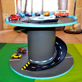 Garage pour petites voitures - Les p'tits loups
