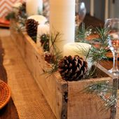 La déco de table de noel - L'idée déco