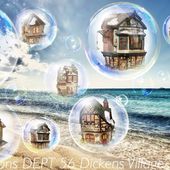 Maisons DEPT 56 Dickens Village - Le Blog de Myriam PS