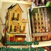 Maisons DEPT 56 Christmas in the City - Le Blog de Myriam PS