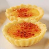 Tartelettes façon crèmes brûlées au gingembre - La Patisserie de Romain