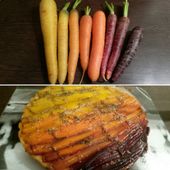 tatin de carottes - Les Gourmandises d'Is