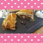 Tresse feuilletée au chocolat noix de coco - Les recettes de sandrine au companion ou pas