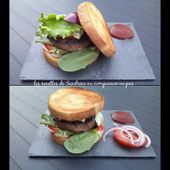 Burger toast et son ketchup maison - Les recettes de sandrine au companion ou pas