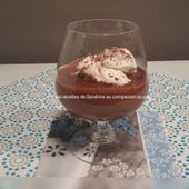 Iles flottantes au chocolat et ses oeufs à la neige noix de coco (au companion, thermomix ou autre robot) - Les recettes de sandrine au companion ou pas