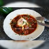 Chakchouka aux merguez au cookeo, companion, thermomix - Les recettes de sandrine au companion ou pas