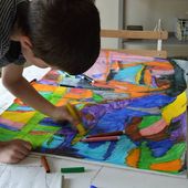 Maël notre artiste en herbe - Pour Erwan et Maël