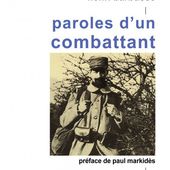 Paroles d'un combattant