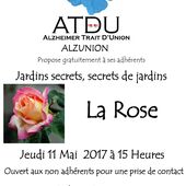Roses de Mai - Alzheimer Trait D'union