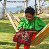 UN SACRÉ HAMAC ... LE HAMAC SACRÉ DES INDIENS KUNA - HAMAC stories