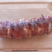 Filet mignon à la moutarde et au jambon de bayonne au barbecue - Mes petites recettes du quotidien