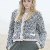 Cardigan Laines Plassard - Laine-et-Chiffons