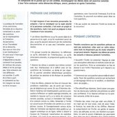 Fiche conseil 3 : l'Interview - Jeunes Reporters 8 - 13 ans : à vos claviers...