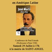 Conférence : Les fondements de la démocratie en Amérique latine à travers la pensée de José Marti - Corrèze Cuba Estrella et Les Compagnons de la Mémoire vivante